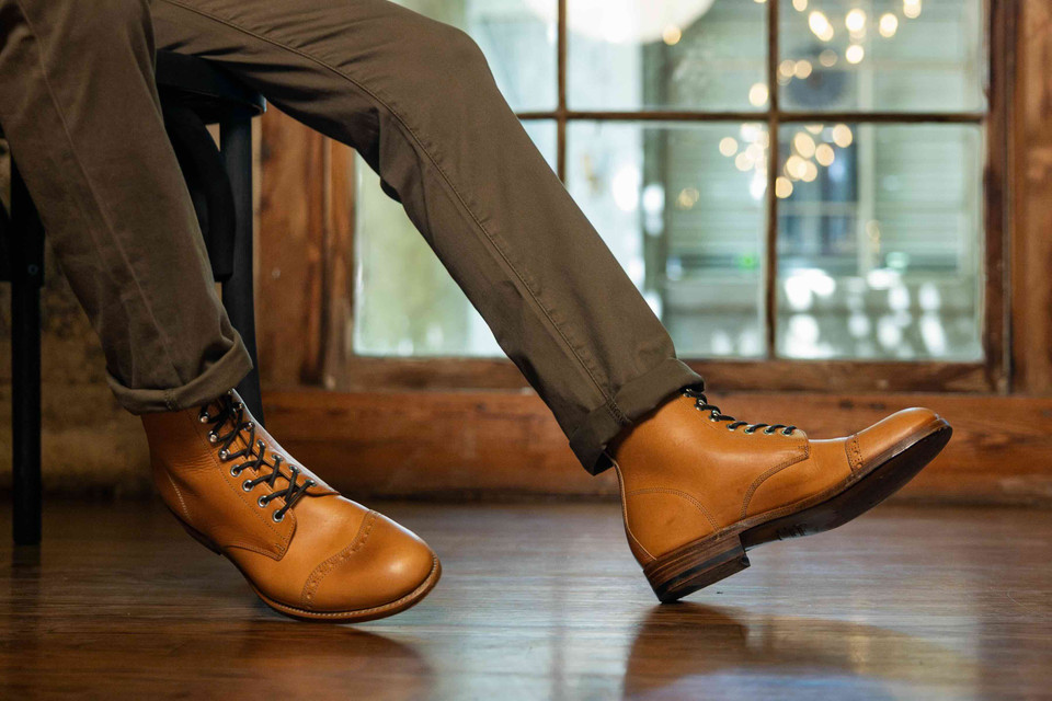 Saddleback Officer Boots